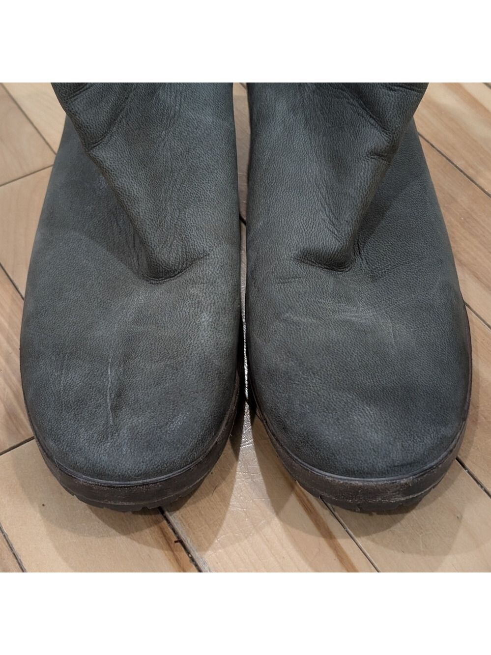 Marsèll | Listo Block-Heel Back-Zip Ankle Boots In Grey - Picture 13 of 16